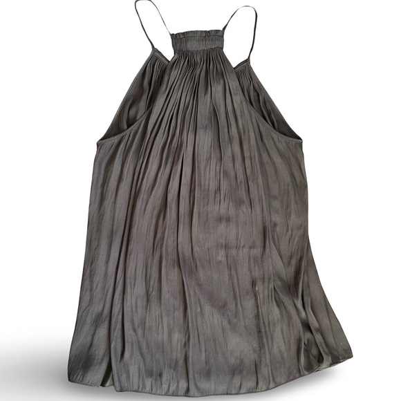 Ramy Brook Black Silk A Line Tank Top Size S - Picture 3 of 4
